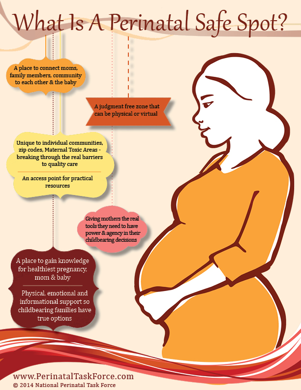 What is a perinatal safe spot